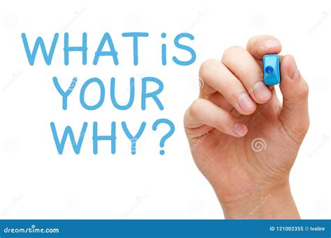 What Is Your Why Purpose Concept Stock Image Image Of Motivation