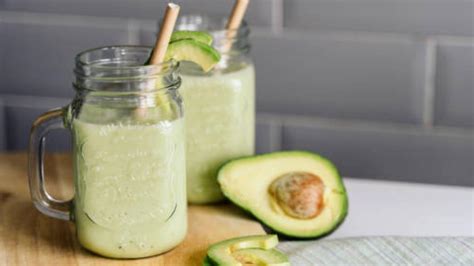 BATIDO PARA ADELGAZAR El Sencillo Batido De Aguacate Perfecto Para