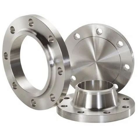 Round Astm A105 Stainless Steel Flanges Size 1 5 Inch For Industrial