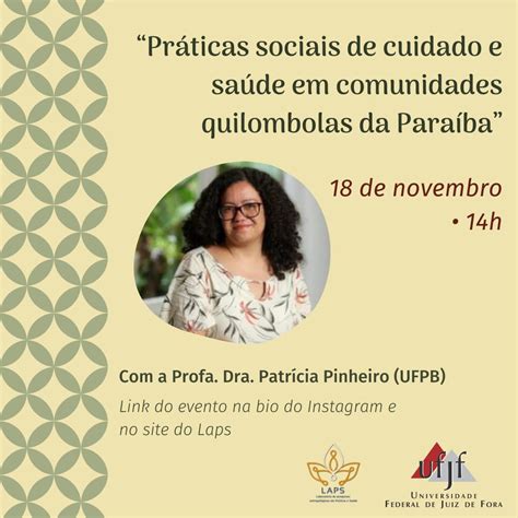 Palestra Práticas Sociais De Cuidado E Saúde Em Comunidades