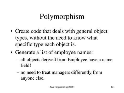 introduction  object oriented programming  java concepts