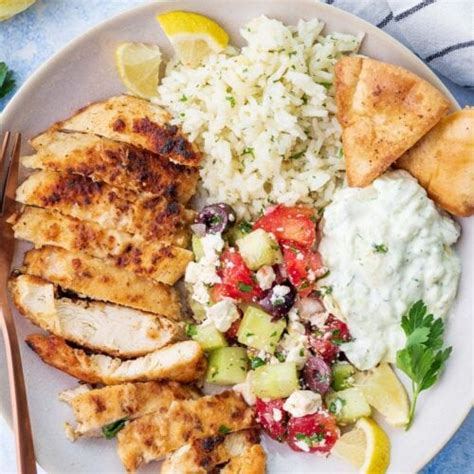 Greek Chicken Bowls Everyday Delicious