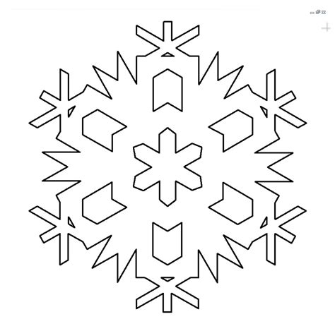 Снежинка (Модель v-1566) EPS, DXF, 2D векторная модель