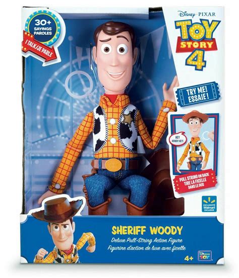 Toy Story Sheriff Woody Deluxe Pull String Action Figure