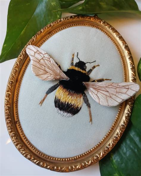 3D Embroidery Designs Celebrate the Delicate Beauty of Winged Insects