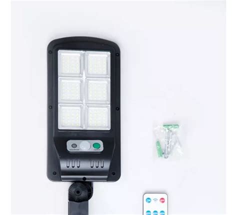 Reflector Led Solar Luminaria Sensor Movimiento W En Venta En