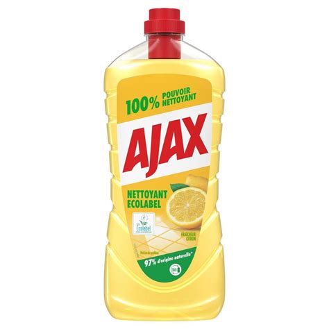 Livraison Domicile Ajax Nettoyant M Nager Parfum Citron L