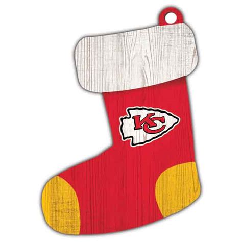 Kansas City Chiefs Stocking Ornament, KC Chiefs Ornament