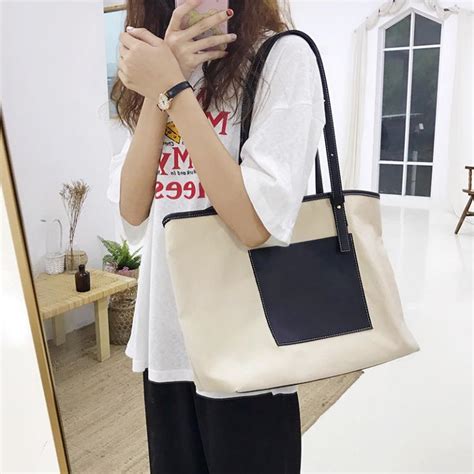 Canvas Tote Bag Womens Fashion Bags And Wallets Tote Bags On Carousell