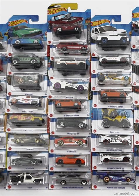 MATTEL HOT WHEELS 5785 97FMMG 72 Scale 1 64 NISSAN SET ASSORTMENT 72 PIECES VARIOUS