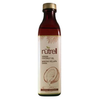 Nutrell Virgin Coconut Oil 400ml Keluaran IBD UTM Minyak Kelapa Dara