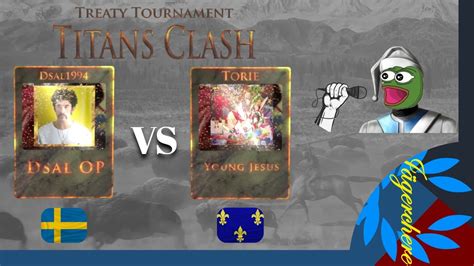 Dsal Vs Tori Titan S Clash Treaty Tournament Casting Aoe Iii De