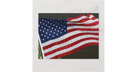 United States Flag Postcard Zazzle