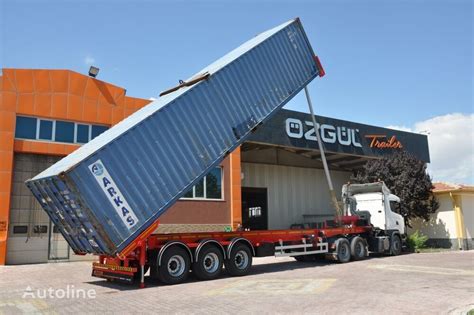 Naczepa Do Przewozu Kontener W Zg L Ft Tipping Container Chassis