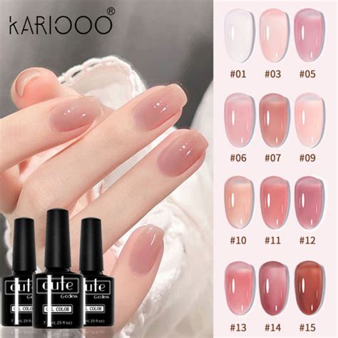 Kariplan สีทาเล็บเจลสีนู้ด สีทาเล็บเจล สีสุขภาพดี สีเล็บเจล ยาทาเล็บเจล สีทาเล็บเจลสีนู้ด