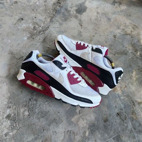 Nike Air Max 90 Recraft New Maroon on Carousell