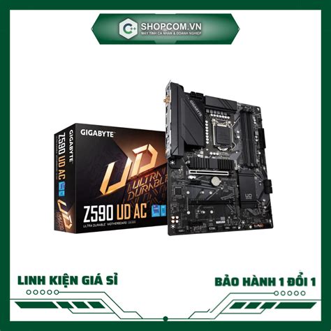 Mainboard Gigabyte Z590 Ud Ac Mạnh Mẽ Cho Pc Chuyên Nghiệp Giá Rẻ Bh 36 Tháng New Fullbox Linh