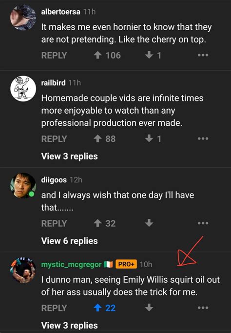 Comments On A Post About OP Enjoying Amateur Porn Because Of The Real Love Between Them Theres