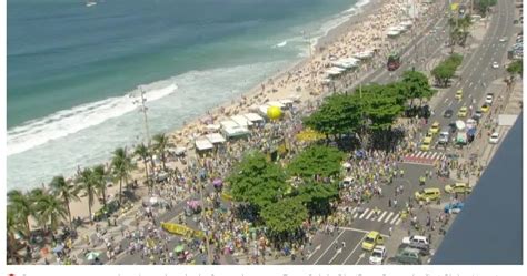 Em apoio à Lava Jato manifestação reúne centenas no Rio