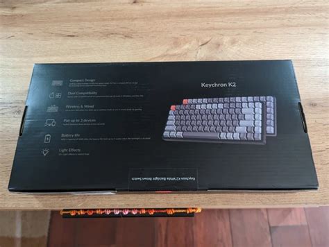 Keychron K Hot Swappable Wireless Mechanical Keyboard V Backlight Brown Switch Eur