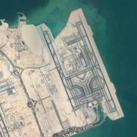 Hamad International Airport (DOH) in Doha, Qatar (Google Maps)