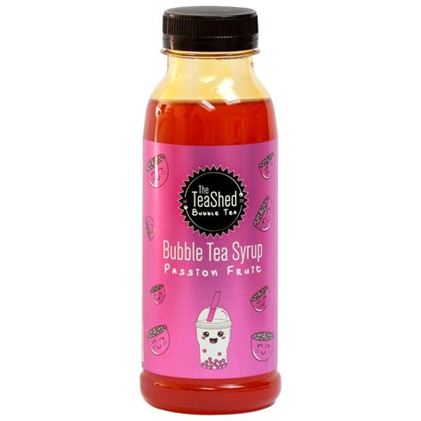 Buy THE TEASHED Passion Fruit Bubble Tea Fruit 330ml 11 Servings