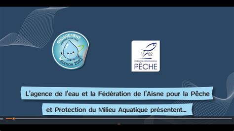 LA FEDERATION DE L AISNE POUR LA PÊCHE LAURÉATE 2023 DE L ENGAGEMENT