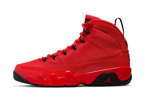 Official Images: Air Jordan 9 'Chile Red' - Sneaker Freaker