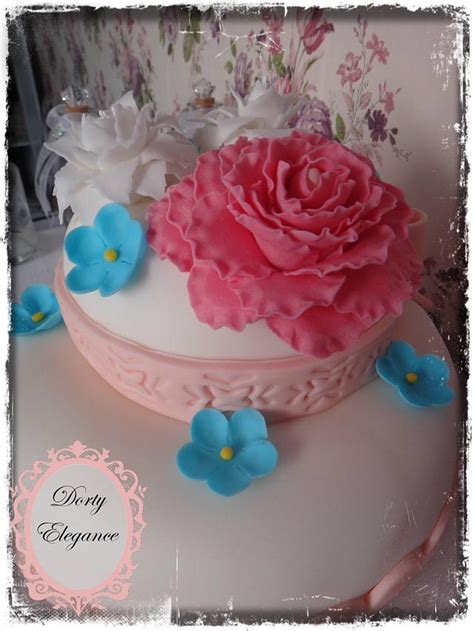 Cake For Sweet Girl Decorated Cake By Dorty Elegance CakesDecor