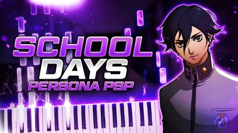 School Days Persona PSP Shoji Meguro Piano Embers Cover