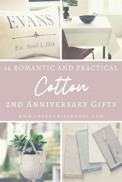 19 Romantic & Practical Cotton Anniversary Gifts [2024 Edition] - Love ...