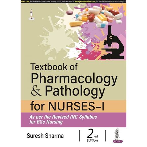 Textbook Of Pharmacology Pathology For Nurses I Nd Edition By