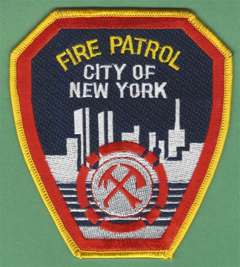 New York Fire Department Fire Patrol Patch