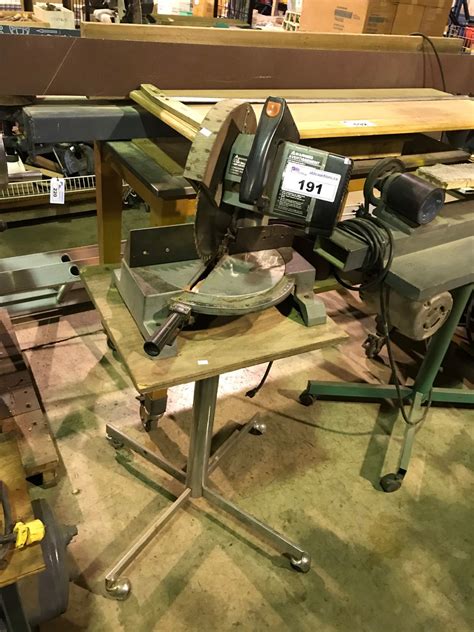 Delta 10 Miter Saw With Mobile Stand Able Auctions