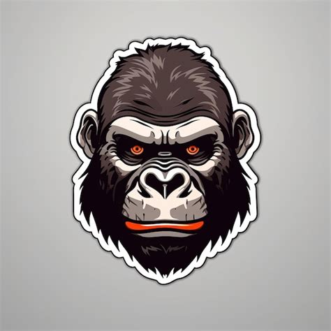 Premium Photo Vector Of Gorilla Mascot Logo Design