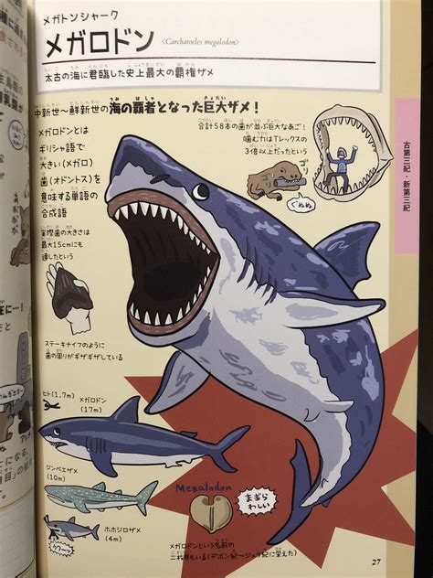 ぬまがさワタリ『ゆかいないきもの超図鑑』38発売 On Twitter 『meg ザ・モンスター』地上波でやってるので拙著『絶滅