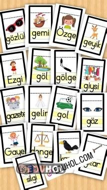 G Sesi G Rselli Kelime Kartlar Eduhol Etkinlik Ndir Oyun Oyna