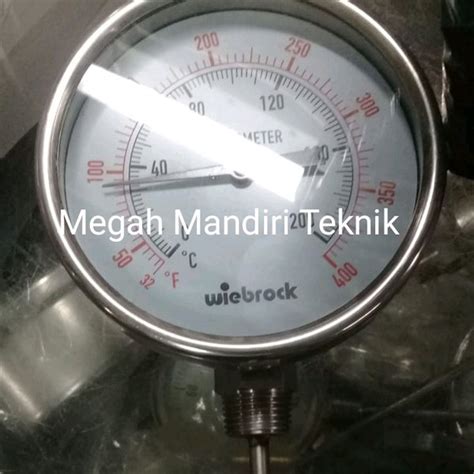 Jual Thermometer Model Raket Stainless Derajat Celcius Inchi Di