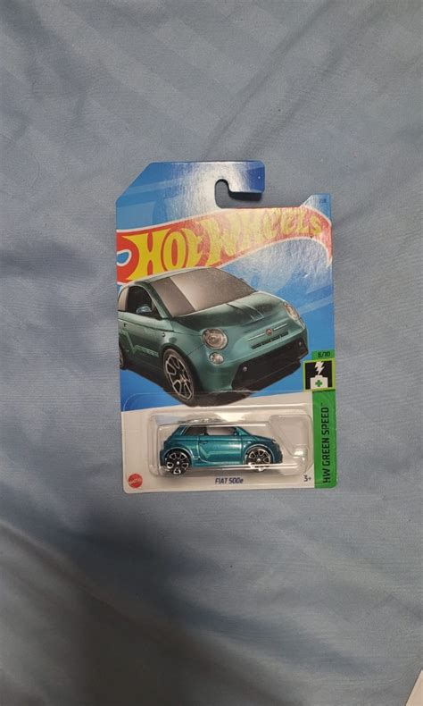 Hot Wheels Fiat 500e Hobbies Toys Toys Games On Carousell