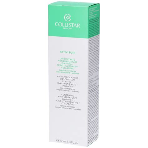 Collistar Attivi Puri Concentrato Antismagliature Elastina Acido