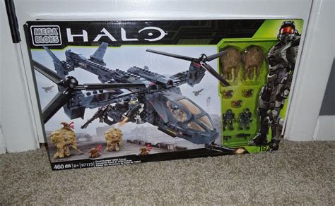 New Mega Bloks Halo Flood Hunters Unsc Falcon Pcs