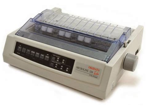 Okidata Microline 320 Turbo Parallel Dot Matrix Printer