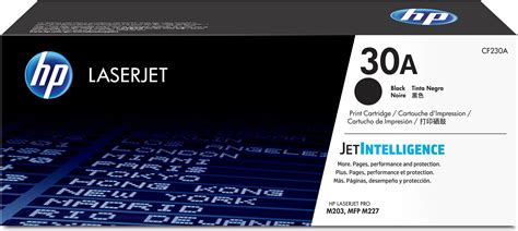 HP CF230A 30A Original LaserJet Toner Cartridge, Black, Single Pack ...
