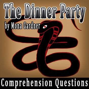 The Dinner Party By Mona Gardner 10 Comprehension Questions With Key