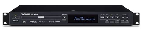 Профессиональный мультмедиа-плеер TASCAM BD-MP4K - купить ...