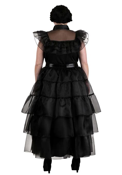 wednesday plus size costume 2