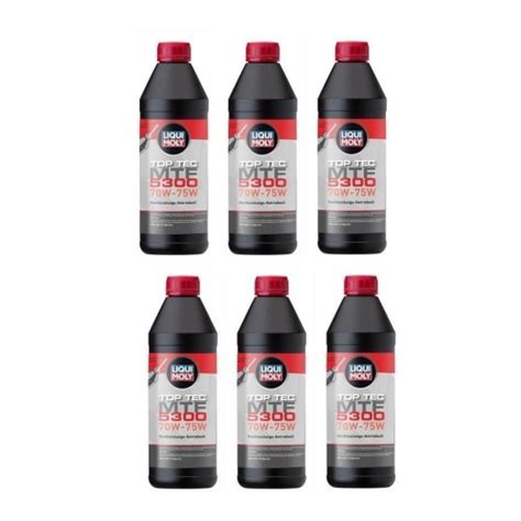 LIQUI MOLY Liqui Moly Top Tec MTF 5300 Getriebeöl 70W-75W 6 Liter ...