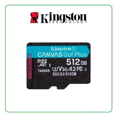 MEMORIA MICRO SD 512GB KINGSTON CANVAS GO PLUS SAHUA Perú