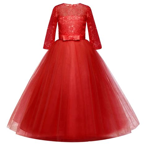BJUTIR Girls Dresses Formal Party Ball Princess For Kids Dresses Tulle