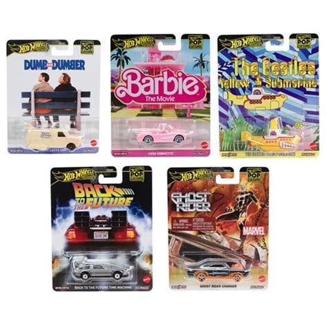 Hot Wheels Pop Culture 2025 Mix 2 Vehicle Case Of 10